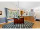 Bright kitchen with stainless appliances, granite counters, and an open floor plan at 2617 Cottage Cir, Raleigh, NC 27613