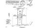 Survey plat map displaying the property lines, dimensions, and layout of the land at 2804 Barmettler St, Raleigh, NC 27607