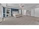 Well-lit bedroom with generous floor space, tray ceilings, stylish decor, and ample natural light at 326 S Parliament Way, Clayton, NC 27520