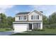 Charming two-story home featuring a modern design and inviting curb appeal at 40 Digging Time Ave, Princeton, NC 27569