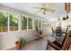 Relaxing sun room, bright with lots of natural light at 410 Willingham Rd, Morrisville, NC 27560