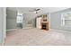 Large living room with decorative fireplace at 5317 Moonflower Ct, Holly Springs, NC 27540