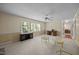 A large living room features ample space and natural light, perfect for relaxation and entertainment at 5617 Partridge Ln, Raleigh, NC 27609