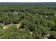 Extensive aerial view of the acreage surrounding the neighborhood at 5836 Sandstone Dr, Durham, NC 27713