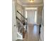 Bright foyer featuring hardwood flooring and staircase at 644 Wall Rd, Wendell, NC 27591