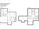 Detailed floor plan showcasing the layout of the first and second floors of the home at 644 Wall Rd, Wendell, NC 27591