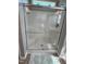 New glass enclosed shower with tiled floor and chrome fixtures, well lit and spacious at 644 Wall Rd, Wendell, NC 27591