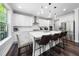 Bright kitchen with a large island, sleek stainless steel appliances, and plenty of counter space at 7301 Villoria Ln, Raleigh, NC 27617