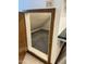 Secret attic space with grey carpet and access door at 759 Wheeler Dr, Angier, NC 27501