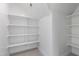 Spacious closet with built-in shelving and ample storage solutions for organized living at 808 Shiloh Hills Dr, Fuquay Varina, NC 27526