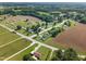 Aerial view showcases the neighborhood, road frontage and surrounding area at 10 Wilders Ln, Louisburg, NC 27549