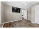 This bedroom features a ceiling fan and a television on the wall at 10 Wilders Ln, Louisburg, NC 27549