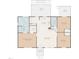 Detailed floor plan showcasing the layout of the home, including the kitchen, bedrooms, and bathrooms at 10 Wilders Ln, Louisburg, NC 27549