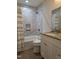 Bright bathroom features a tub, shower, vanity, and a neutral color palette at 1016 Buckhorn Rd, Garner, NC 27529