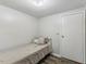 Bedroom with light gray walls and wood-look floors at 1031 Old Us 421, Lillington, NC 27546
