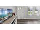 Cozy living room features modern flooring and ample natural light at 1031 Old Us 421, Lillington, NC 27546