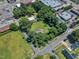 Property and surrounding neighborhood with street access and parking at 118 N 7Th St, Smithfield, NC 27577