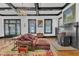 Comfortable living room showcases hardwood floors, period fireplace, and decorative ceilings at 118 N 7Th St, Smithfield, NC 27577