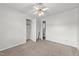 A bright bedroom offers ample closet space and a view of the adjacent bathroom at 1402 Tarleton Ave, Burlington, NC 27215