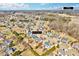 Neighborhood aerial view of a community with homes in close proximity to Raleigh, NC at 1624 Struble Cir, Willow Springs, NC 27592