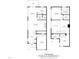 Detailed floor plan showcasing the layout of the home, including room dimensions and features at 219 W Columbia Pl, Chapel Hill, NC 27516