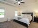 Tranquil bedroom with a tray ceiling, neutral decor, and ample natural light at 221 Stella Way, Cameron, NC 28326
