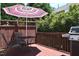 Relaxing outdoor deck area, perfect for grilling and enjoying the outdoors at 2507 Princewood St, Raleigh, NC 27612