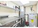 This laundry room is equipped with a washer and dryer at 2712 Pebblebrook Dr, Sanford, NC 27330