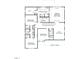Second floor layout showcases the primary bedroom, three additional bedrooms, a loft, and laundry room at 3202 Armeria Dr, Apex, NC 27502
