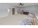 Expansive finished basement with a play area, neutral walls, and ample space for activities at 3306 Storybook Ln, Raleigh, NC 27614