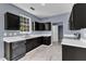 Kitchen features stainless appliances, marbled flooring, and natural light at 3604 Rivermist Dr, Raleigh, NC 27610
