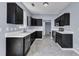 The kitchen has stainless appliances and marbled flooring at 3604 Rivermist Dr, Raleigh, NC 27610