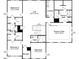 Second floor plan features four bedrooms, three bathrooms, a loft, laundry room, storage, and primary suite with walk-in closet at 380 Shelby Meadow Ln, Angier, NC 27501