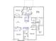 Second floor featuring primary bedroom, loft, three bedrooms, and three bathrooms at 40 New Liberty Dr, Youngsville, NC 27596