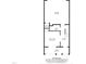 Detailed floor plan of a two-story home with GLA floor dimensions at 417 Austin View Blvd, Wake Forest, NC 27587