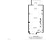 Detailed floor plan showcasing the layout of the kitchen, dining area, living room and balcony of the home at 417 Austin View Blvd, Wake Forest, NC 27587