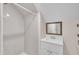 Cozy bathroom with a modern vanity at 4309 Birmingham Way, Raleigh, NC 27604