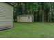 Large storage shed in the expansive backyard at 5307 Green Riley Rd, Rougemont, NC 27572