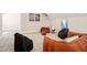 Spacious bonus room featuring cozy seating, carpeted flooring, and modern decor at 703 E Markham Ave, Durham, NC 27701