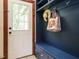 Mudroom with bench, storage and door to the outside at 714 Spring Ln, Sanford, NC 27330