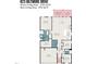 Floor plan showcasing layout of the home including bedrooms, bathrooms, and living areas at 823 Biltmore Dr, Sanford, NC 27332