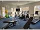 Community exercise room with exercise equipment at 95 Bald Cypress Ln, Youngsville, NC 27596