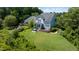 Spacious backyard featuring a large wooden deck perfect for outdoor relaxation and entertainment at 9701 Corktree Ct, Wake Forest, NC 27587