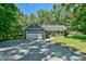 Charming single-story home with a well-manicured lawn and a two car garage at 1205 Hillsborough Rd, Chapel Hill, NC 27516