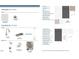 Materials board exhibiting various finish options including kitchen and bathroom fixtures and cabinets at 1246 Coach Station Alley # 201, Raleigh, NC 27601