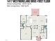 The first floor boasts 3579 sq ft of gross living space and includes a dining room, living room, and garage at 1417 Westmoreland Dr, Raleigh, NC 27612