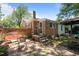 Brick patio featuring an outdoor seating area, perfect for entertaining guests at 1542 W Davis St, Burlington, NC 27215