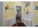 Hallway providing seamless access to dining area at 1542 W Davis St, Burlington, NC 27215