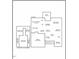 Detailed floor plan showcasing the layout of the first and second floors, including room dimensions at 23 Northern Way Ct, Durham, NC 27712