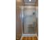 Bathroom featuring a clean shower with a frosted glass door at 2817 Buckboard Ln, Raleigh, NC 27603
